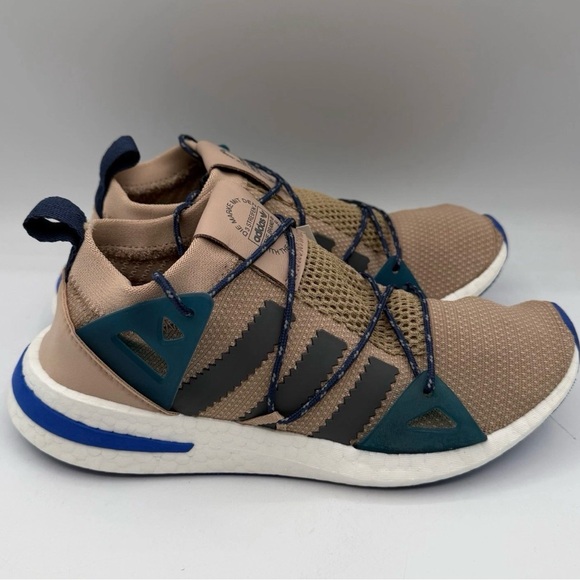 adidas Arkyn running Beige and Teal Athletic Sneakers - Picture 2 of 8